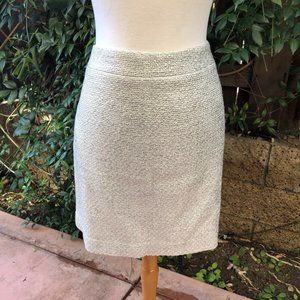 Banana Republic Gold Metallic Skirt 12